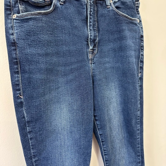 Good American Classic Blue Denim Skinny Jeans - Picture 3 of 6